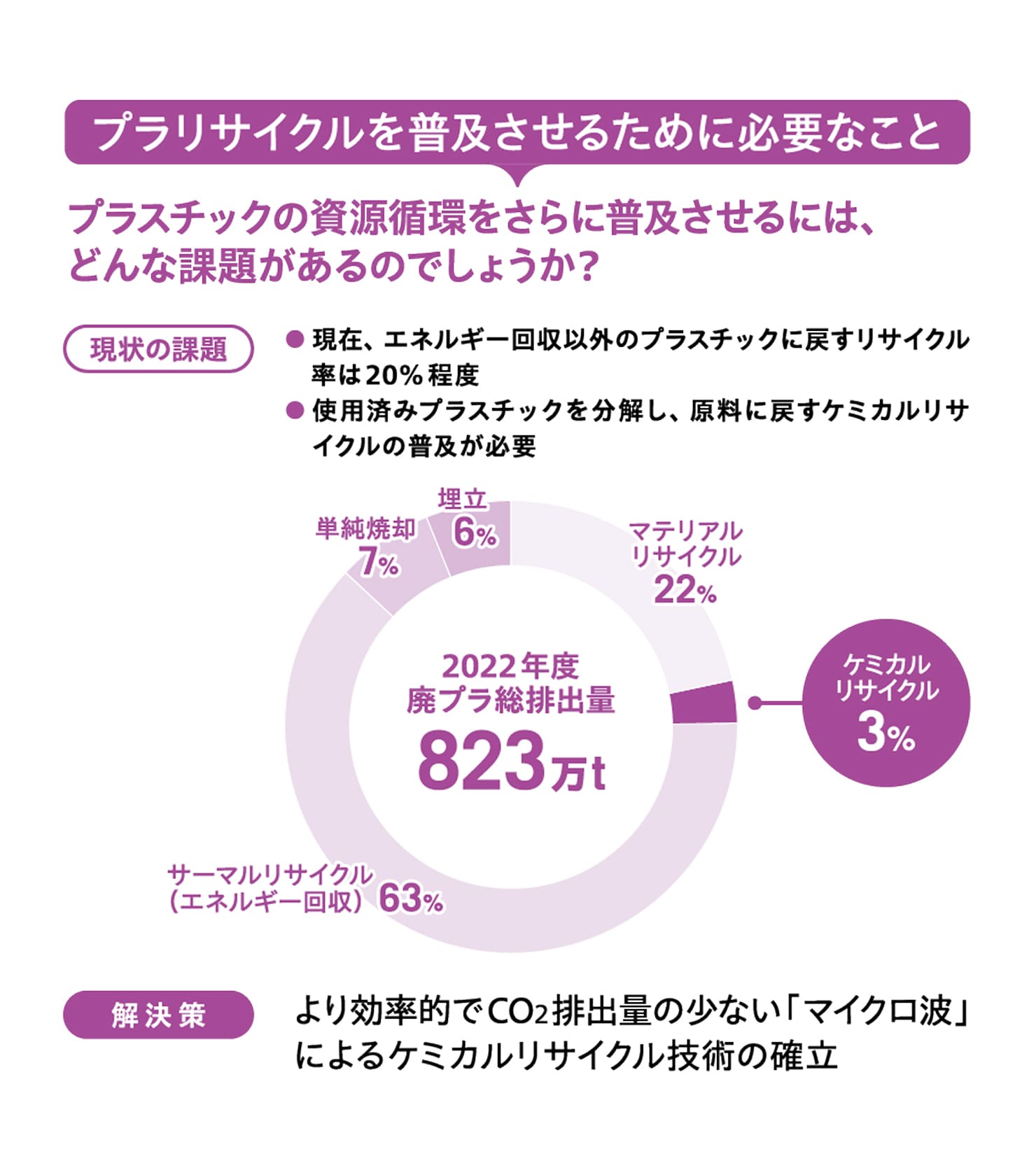 10 プラ再生の社会課題はレンチンで時短&省エネ